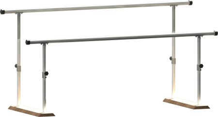 PARALELA PLEGABLE REGULABLE EN ALTURA 2,5M REF.2023