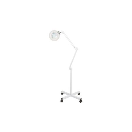 LAMPARA LUPA 3 DIPTRIAS CON BASE 4 RUEDAS LAM22810