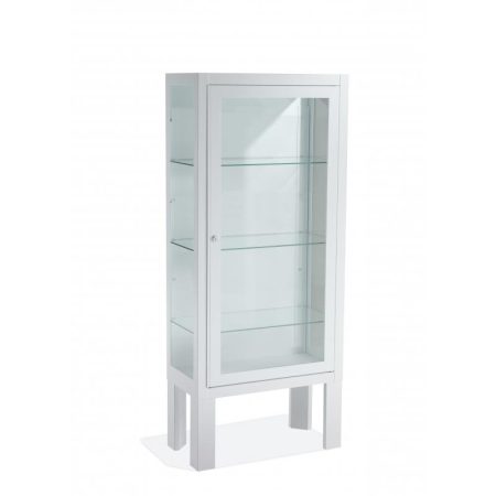 VITRINA 1 PUERTA ABATIBLE 3 BALDAS CRISTAL COS10409