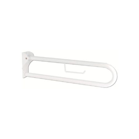 ASIDERO ABATIBLE C/PORTARROLLO EN EPOXI 70CM
