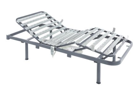 SOMIER NULES PLUS 90X196 LAMAS PVC CON PATAS REG.