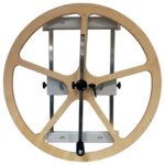 RUEDA DE HOMBRO CON ARO INTEGRAL DE MADERA